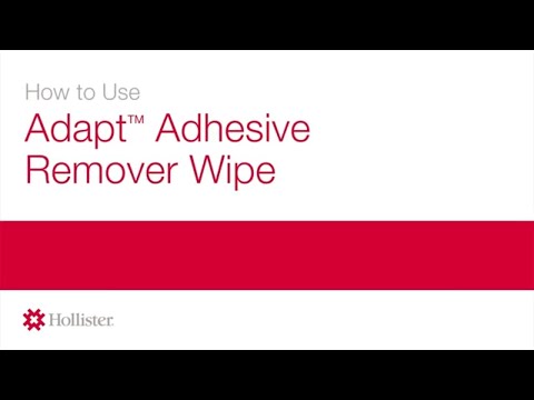 How to use Adapt™ Adhesive Remover Wipe | Hollister