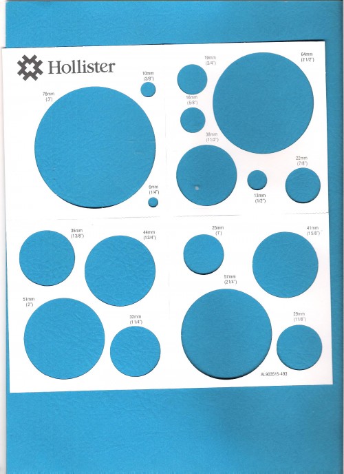 Stoma Size Chart